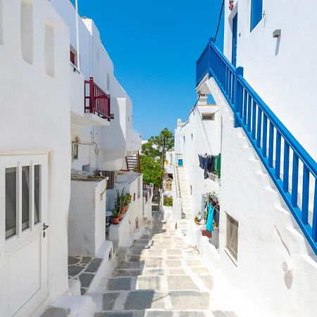 Апартаменты White And Grey Chora Mykonos Town Экстерьер фото