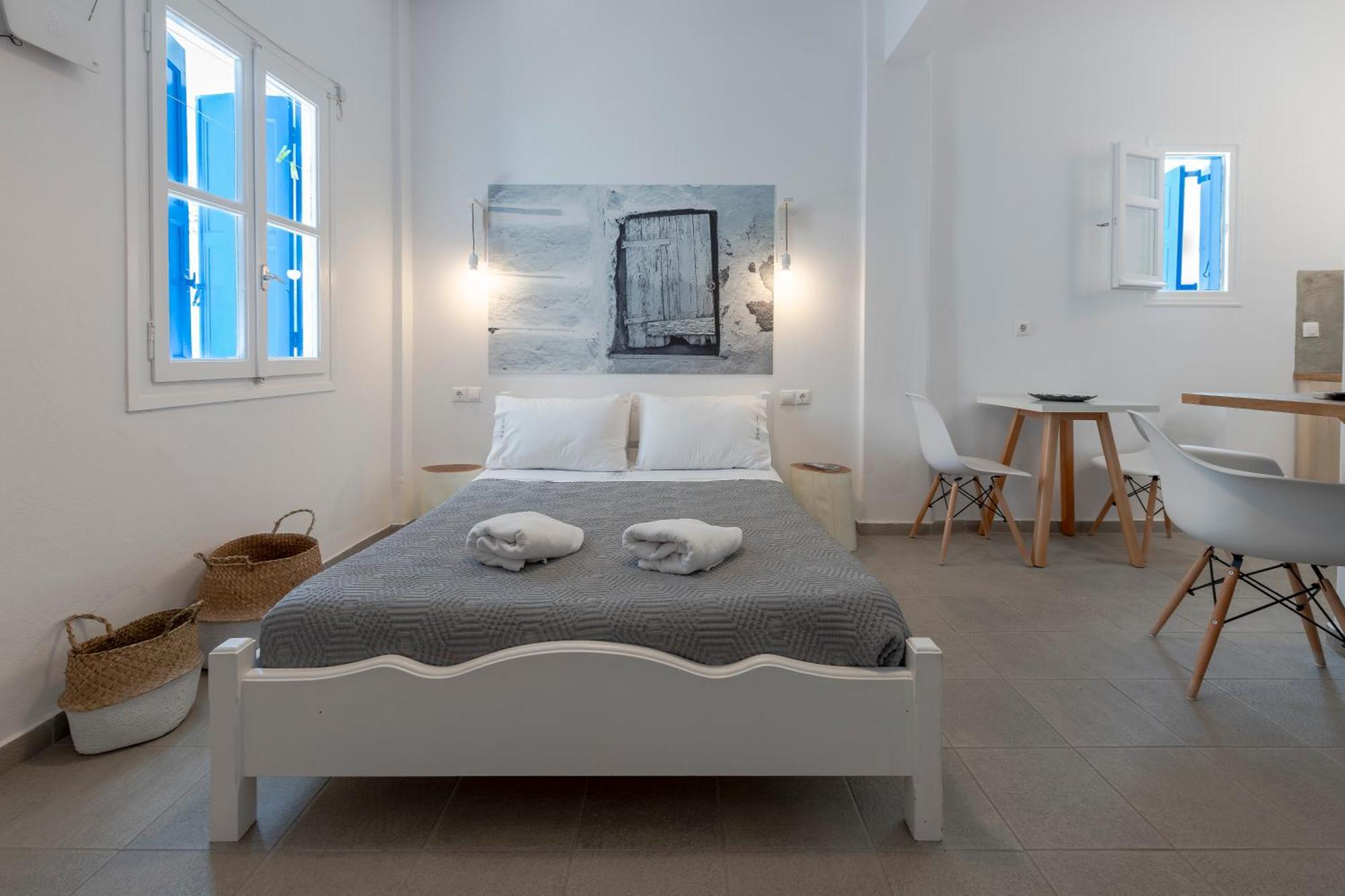 Апартаменты White And Grey Chora Mykonos Town Экстерьер фото